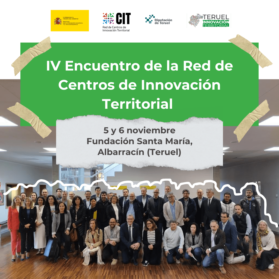 Cartel Encuentro Centros de Innovación Territorial