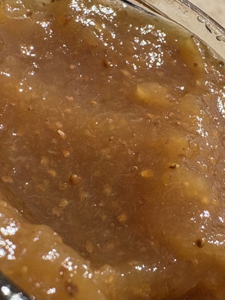Detalles de la mermelada de higos de Pilar./ A.M.