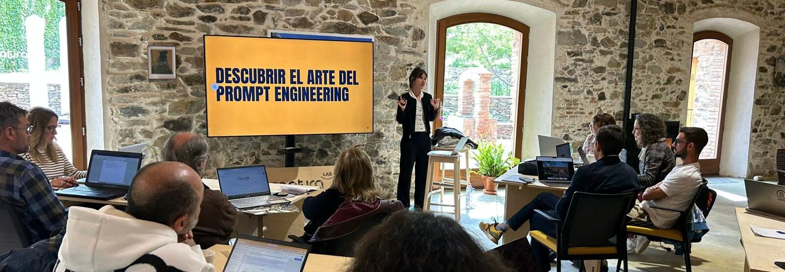 Uno de los retiros de Inteligencia Artificial enmarcados en el programa RurAll-iNN.