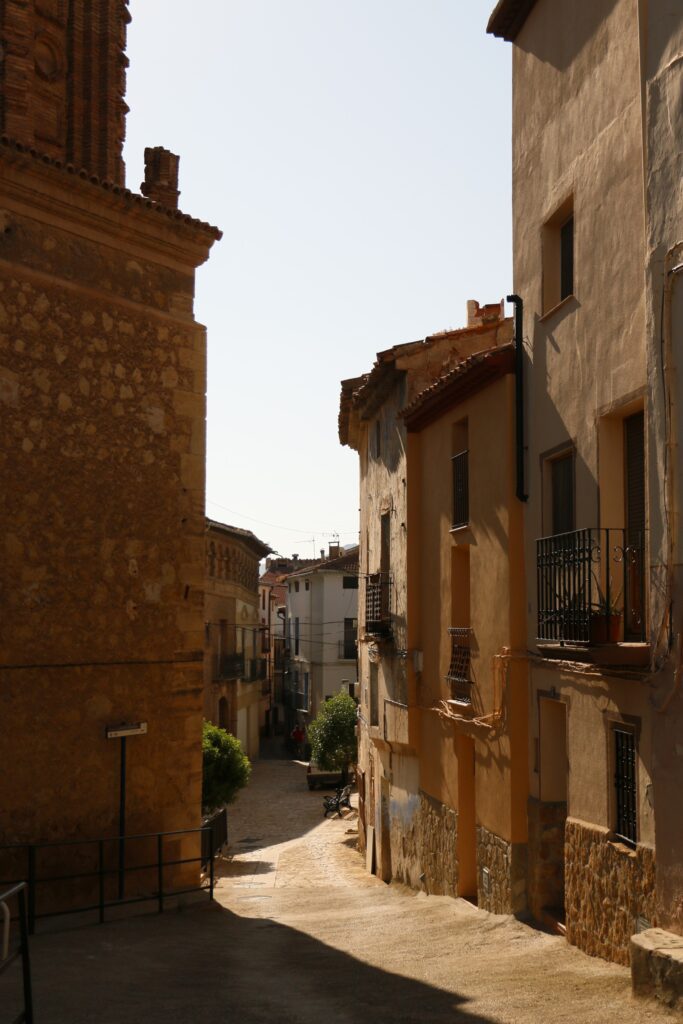 Paseo por Oliete./ G.