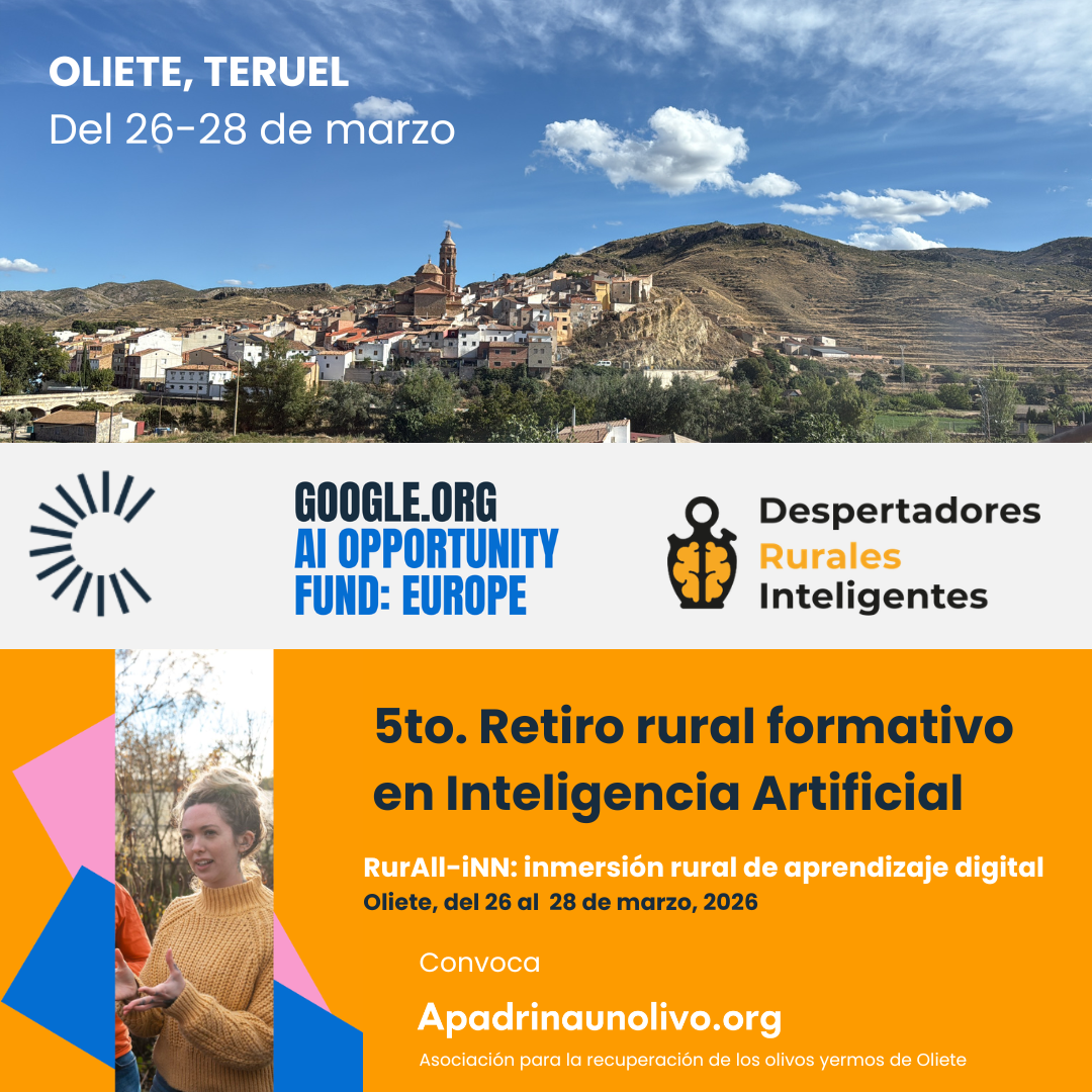 Retiro de Inteligencia Artificial RurAll-iNN./ Centro Despertadores Rurales Inteligentes