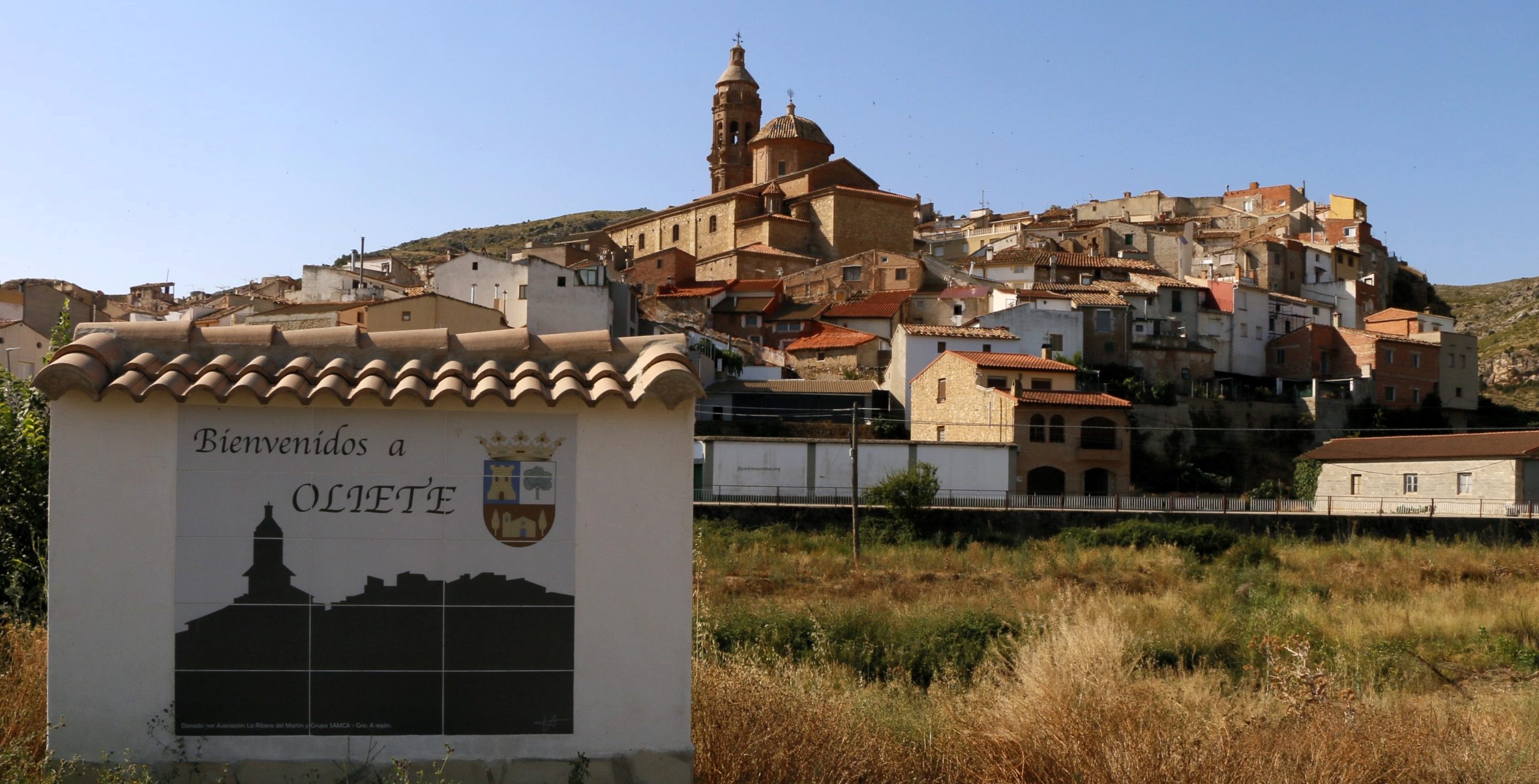 Vista de Oliete./